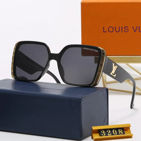 7  Colors Luxury Letter Print Frame Women's Fashion Sunglasses