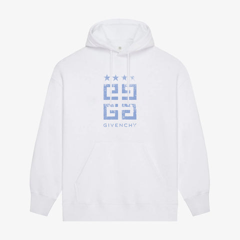 4G Star Print Hoodie