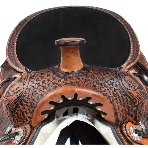 All Natural Cowhide Western Leather Horse Saddle TACK