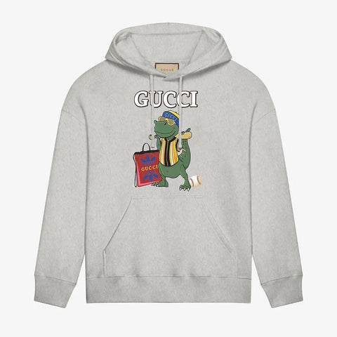 Crocodile Print Hoodie