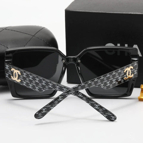 4 color fashion printing temple polarized sunglasses