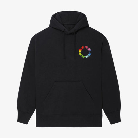 Circle Print Hoodie