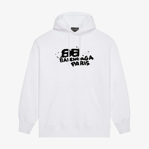 HAND DRAWN ICON Print Hoodie
