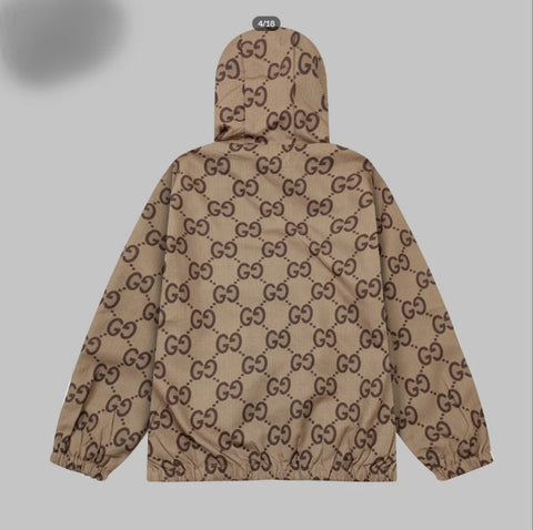 0808 New printed outdoor zipper hoodie