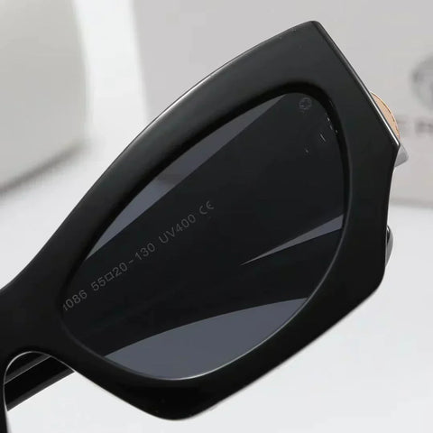 4-color fashion lion head polarized sunglasses