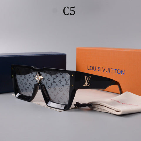 Square frame unisex sunglasses 1486