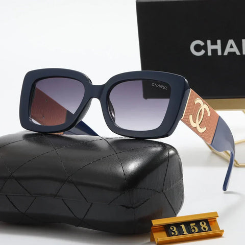 5 colors fashion stripe polarized sunglasses