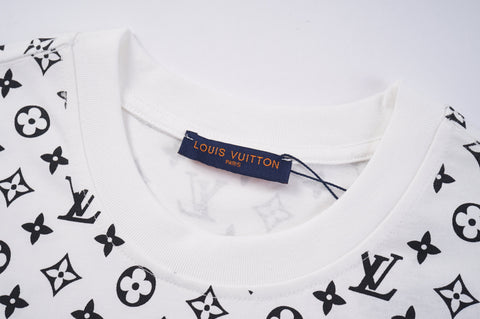 Gradient letter print T-shirt
