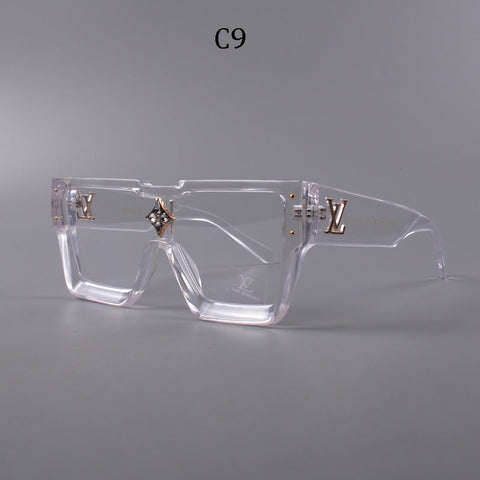 Square frame unisex sunglasses 1486