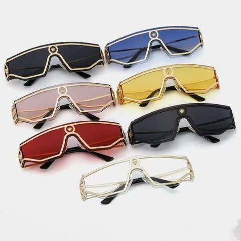 7 colors new fashion big frame sunglasses