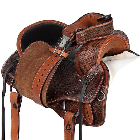 Antique Oil All Natural Leather Horse Saddle Tack