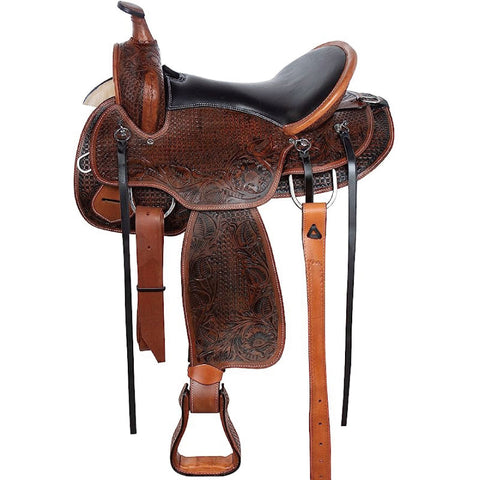 Antique Oil All Natural Leather Horse Saddle Tack
