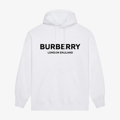 London Cotton Print Hoodie
