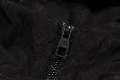 0906 New zipper print craft hoodie