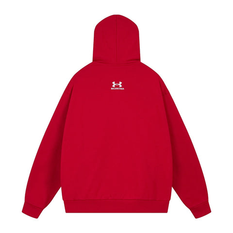 1021 New front and back embroidered cardigan hoodie