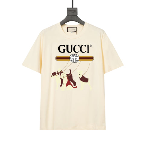 Dog print T-shirt